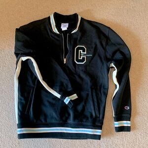 Champion L 1/4 zip reverse weave sweatshirt